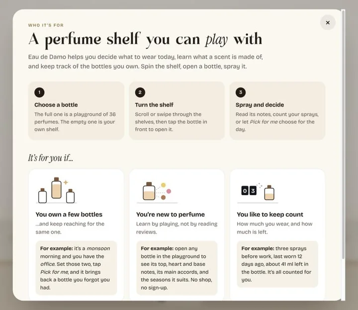 The guide: three steps, and who it’s for.