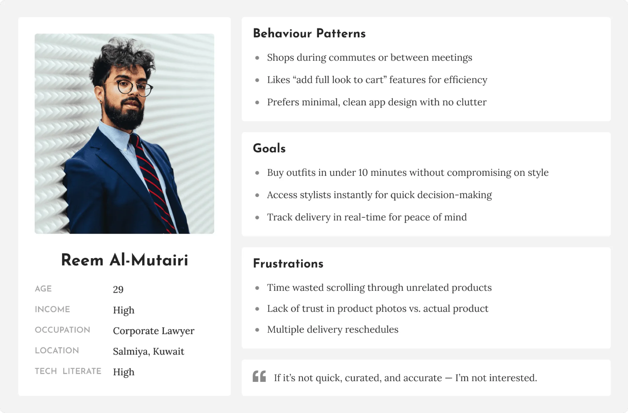 Seller persona